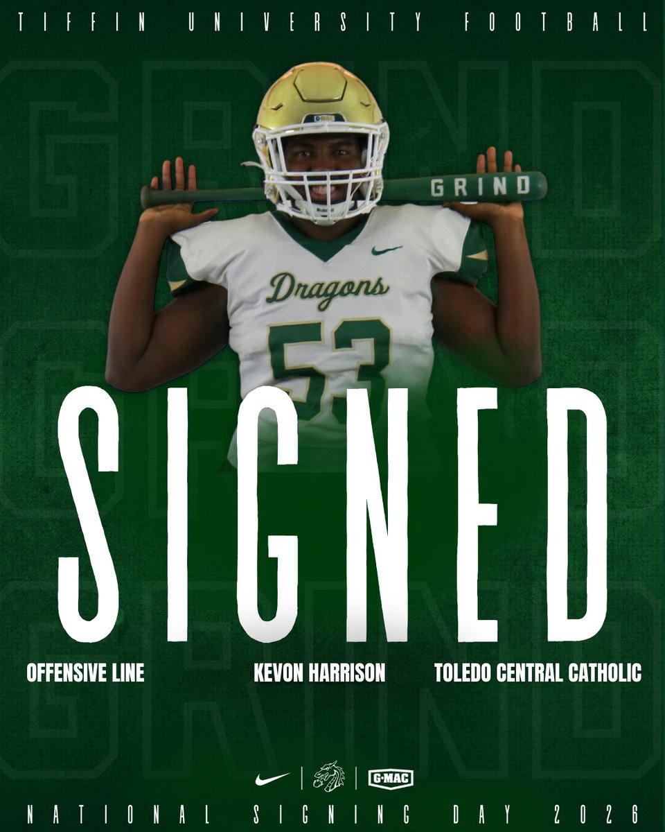TUDragonFB's tweet photo. Built for the #GRIND 🐉. Welcome, Kevon Harrison!

⭐️ Offensive Line
🏫 Toledo Central Catholic HS (OH)
📱 @KeHarrison14 

@TUDragonFB https://t.co/5R83makOkm