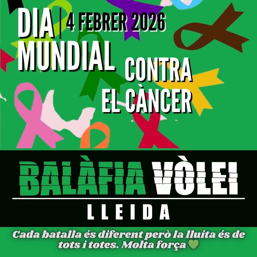 Balàfia Vòlei Lleida 🏐🍐 tweet media