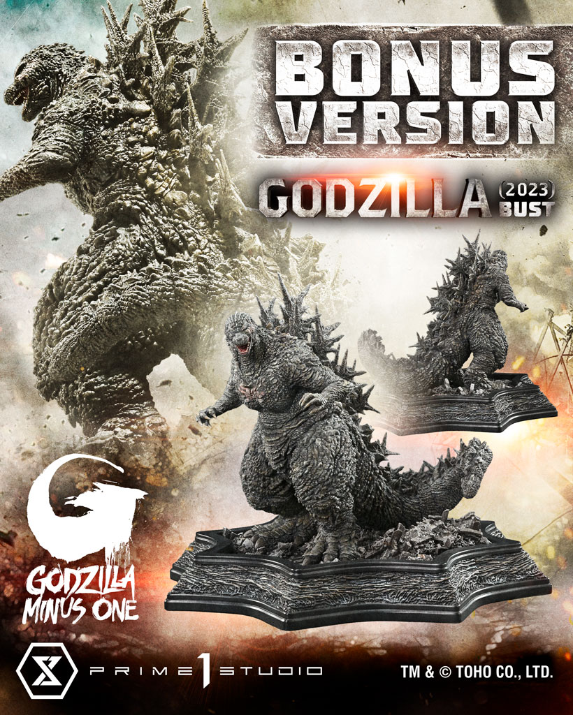 Pre-Order the Prime 1 Studio Godzilla Minus One (Movie) - Godzilla (2023) Life Size Bust. Now open in our shop.

● Pre-Order the Godzilla Minus One Bust here:
gheroes-europe.shop/Other-Brands/P…

#Prime1Studio #Gheroes #GodzillaMinusOne #Godzilla #Japan #Monster