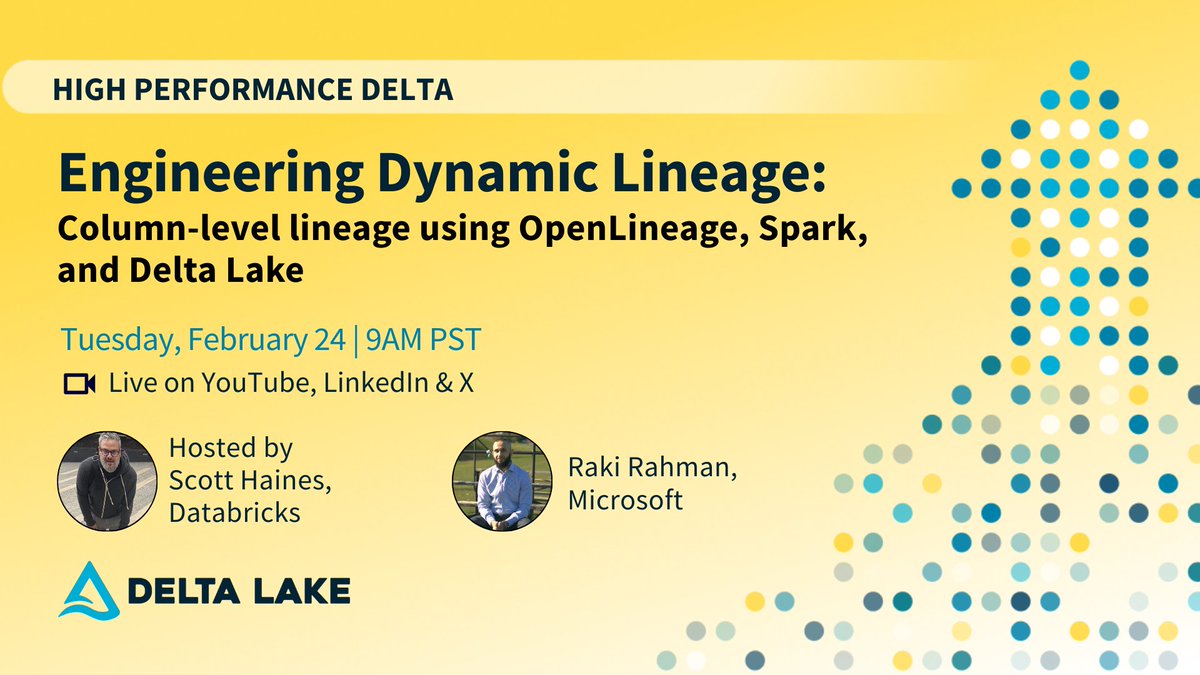 Delta Lake tweet media