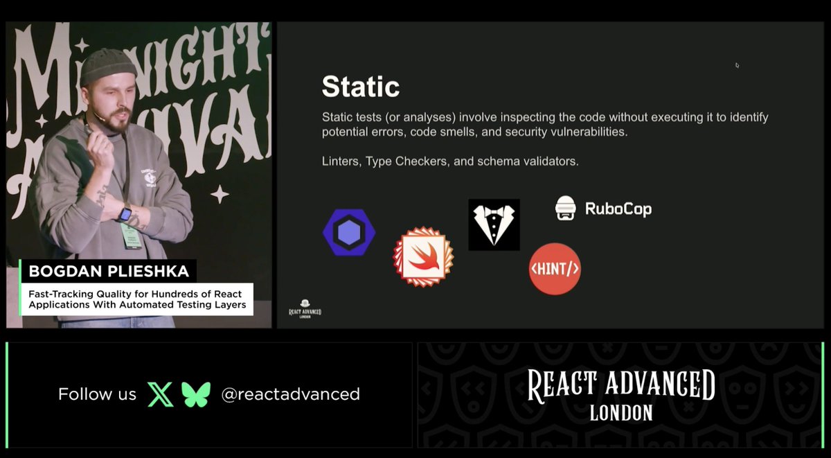 React Advanced Conference tweet media