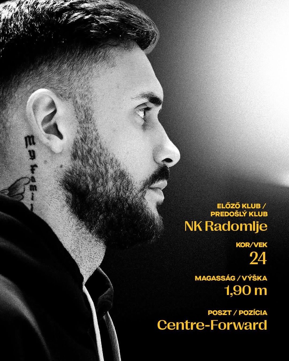 WELCOME, NINO!
🆕 Nino Kukovec is yellow-blue from today. Wishing you lots of success at DAC!
💛💙 #WelcomeToDAC #NinoKukovec #99