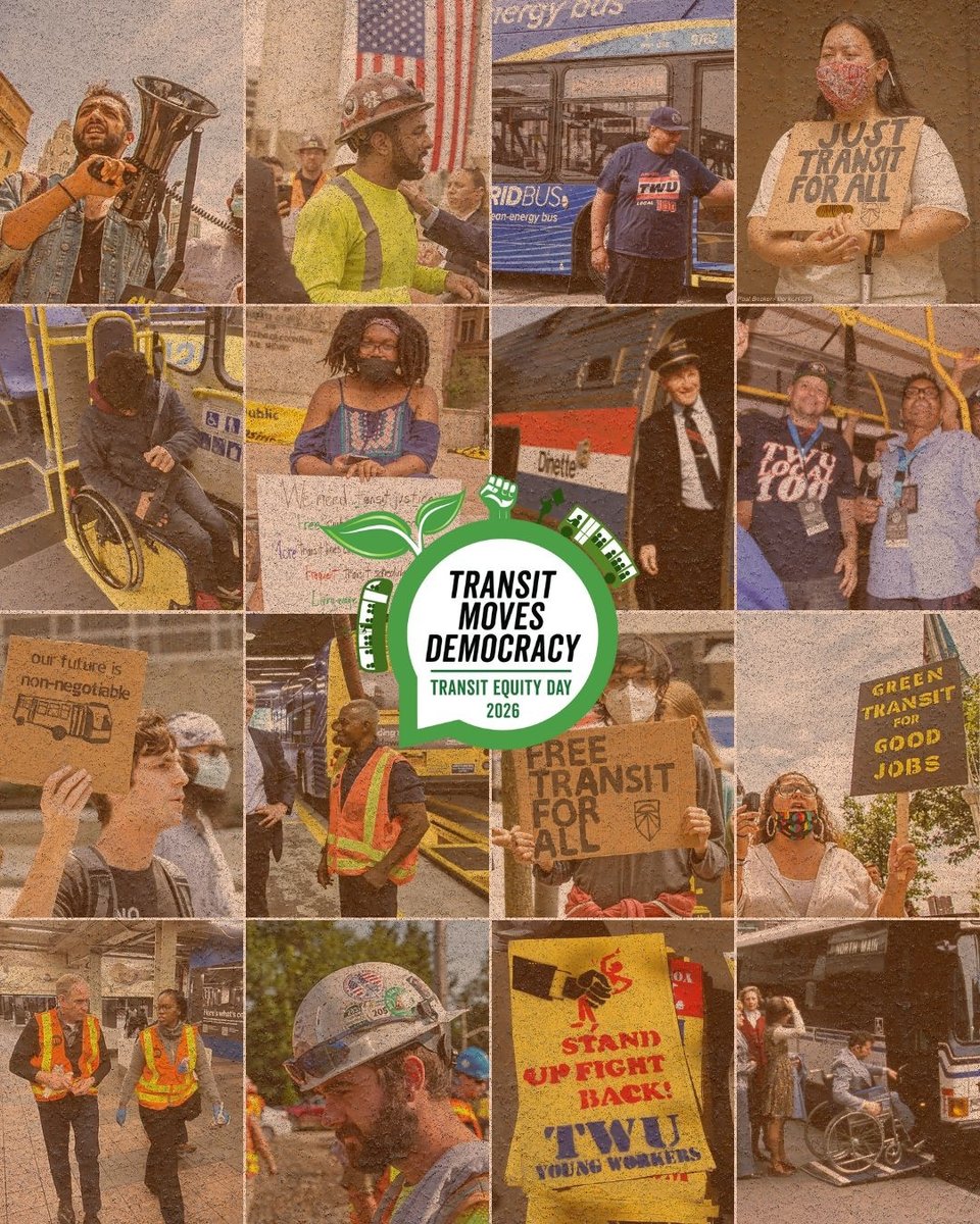 CLEforTransit's tweet photo. The hardworking @ATUComm Local 268 operators, mechanics, and other frontline transit workers keep us moving across Cleveland and Cuyahoga County. That's why we're celebrating ATU transit workers with coffee and donuts at  both @GCRTA bus garages. https://t.co/ERKvtf0pD7