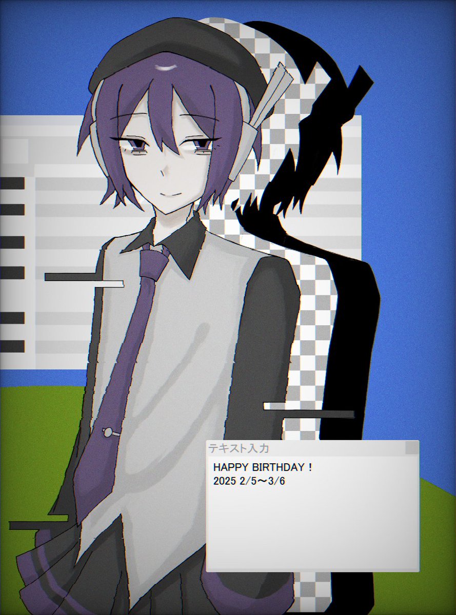 x_nul_x's tweet photo. おめでとう！大好き
#唄音ウタ誕生祭2026
#デフォ子誕生祭2026 https://t.co/avZBB0a0UR