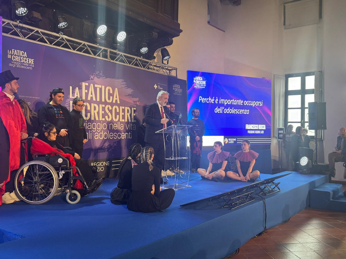 📌Disagio giovanile e prevenzione: a Caprarola i risultati della ricerca Selfie promossa dalla Asl Viterbo

📌📌Coinvolti oltre 7mila studenti delle scuole medie e superiori della Tuscia

Continua al leggere su 👉👉👉 asl.vt.it/news/560

<a href="/RegioneLazio/">Regione Lazio</a> <a href="/SaluteLazio/">Salute Lazio</a>