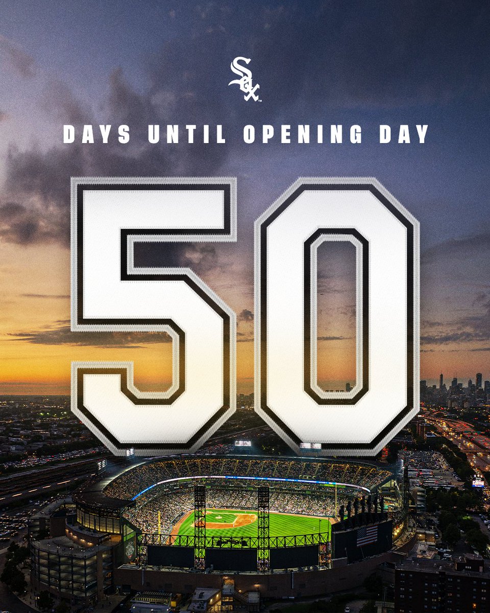 whitesox's tweet image. see you here soon ❗️