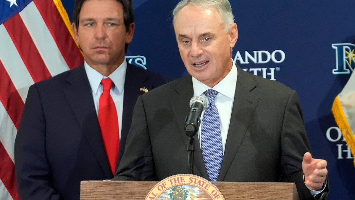 wtbre's tweet image. Rays' New Stadium Proposal Sparks Hope For Tampa Bay's Baseball Future: Florida Governor Ron DeSantis and MLB Commissioner Rob Manfred have expressed support for a new stadium for the Tampa Bay Rays The Rays are under abcnews.go.com/Business/wireS…