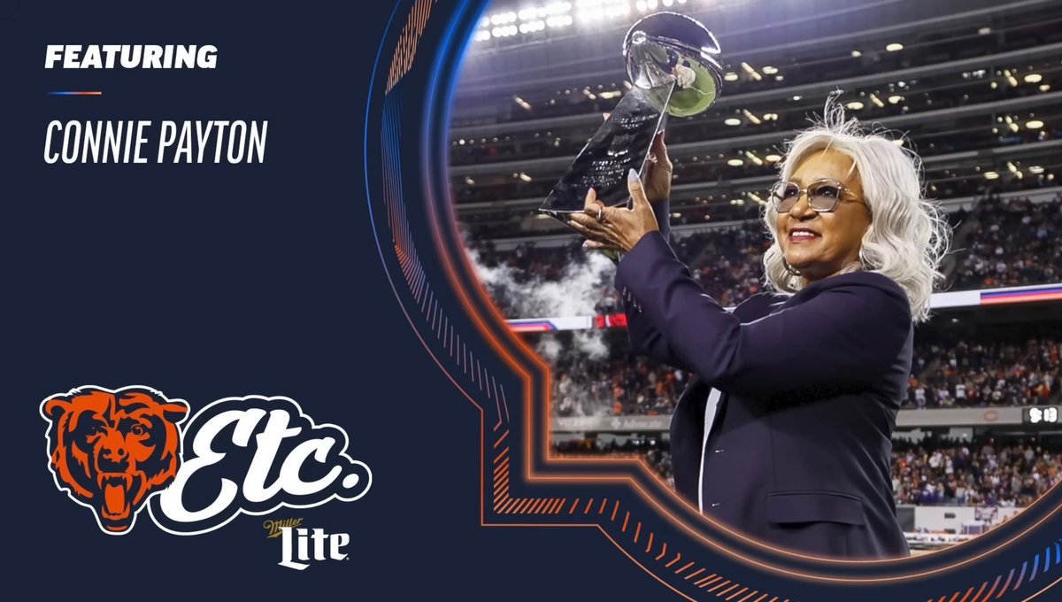 JeffJoniak's tweet photo. The always vibrant and joyful Connie Payton joins Tom Thayer and me for a look back at the @ChicagoBears Super Bowl XX win and to the impact of the Walter Payton NFL Man Of The Year Award. @paytonsun @BrittneyPayton 
@NFL
@walterpayton

https://t.co/BN1xriXHHY https://t.co/MVofWwwVby