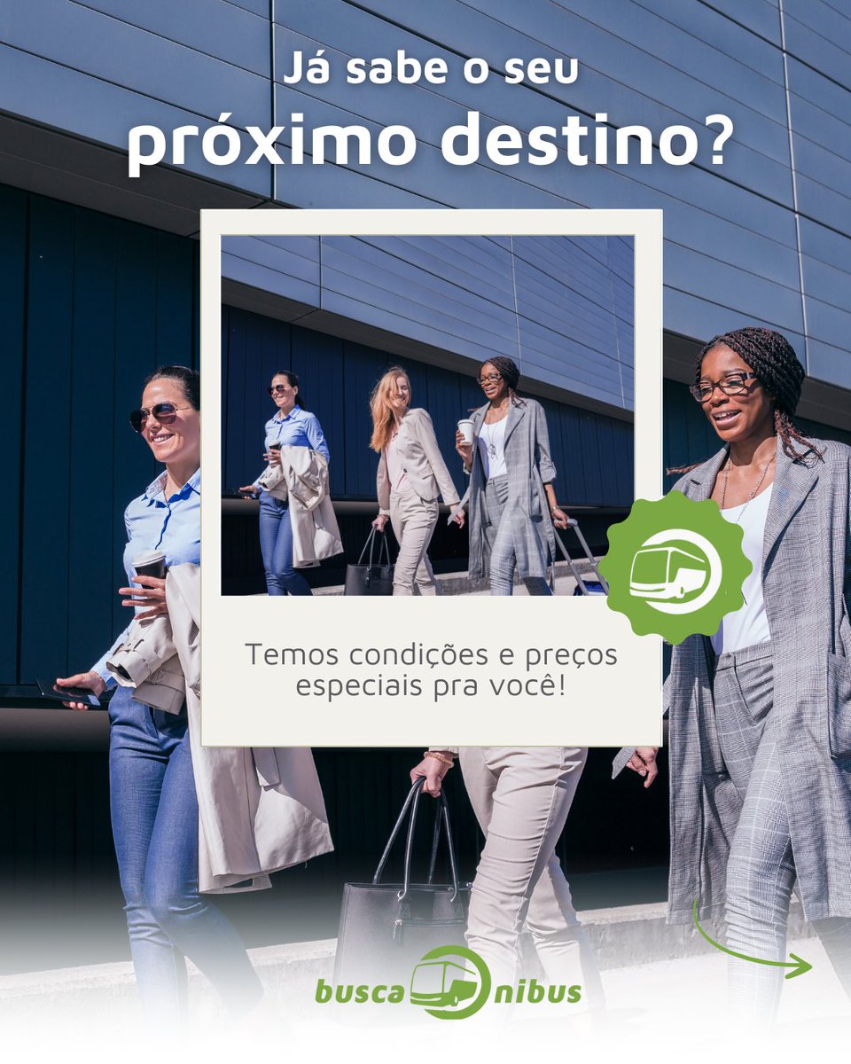 buscaonibus's tweet photo. Querendo viajar nesse fim de semana? 🚌

No @buscaonibus você encontra as melhores opções de passagens para as suas viagens!

Não perca tempo, os valores podem variar ao longo do dia.

Acesse https://t.co/I2Tt8bjIFs e saiba mais - o link está na bio.

#viagem #passagembarata https://t.co/U4hFyD6Dpt