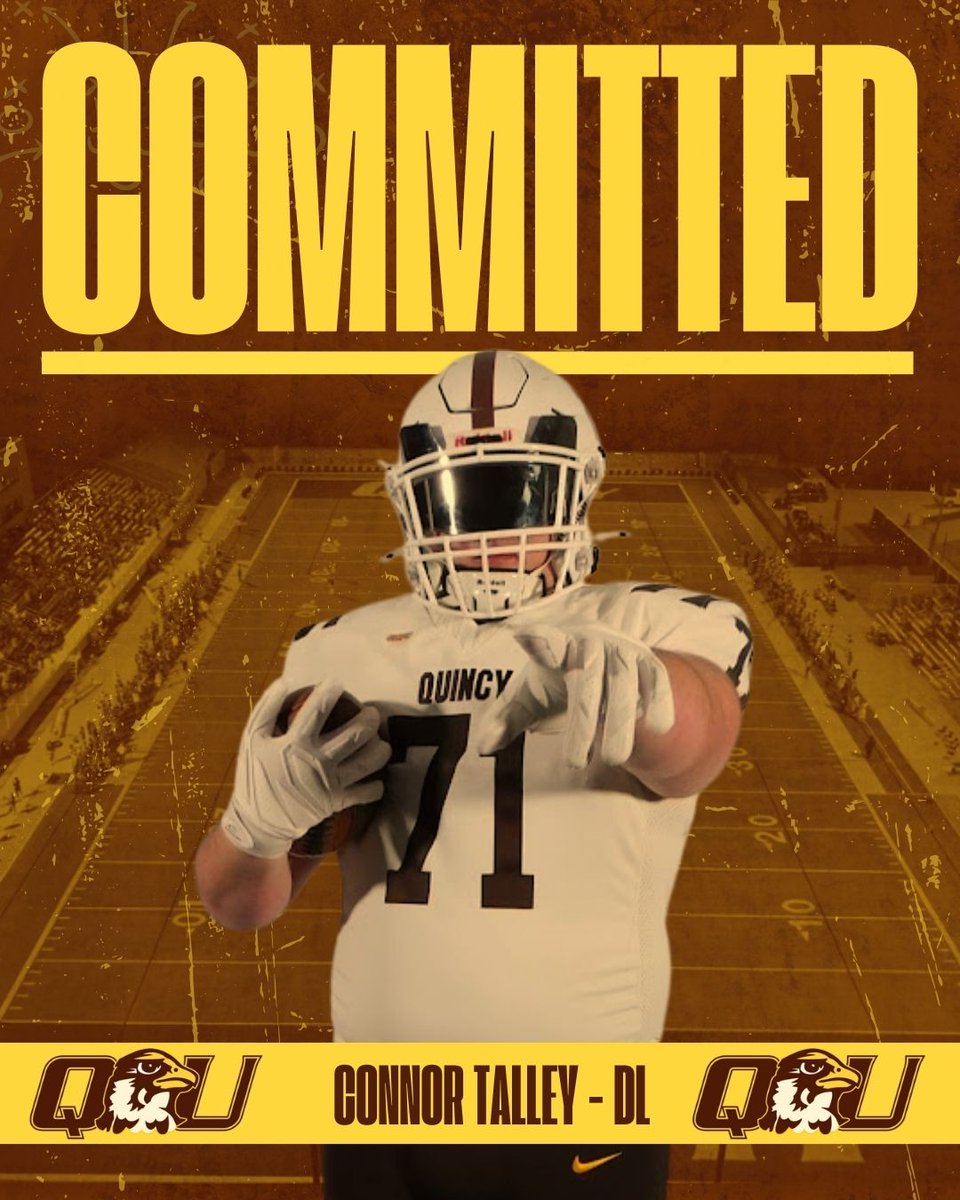 Quincy University Football tweet media