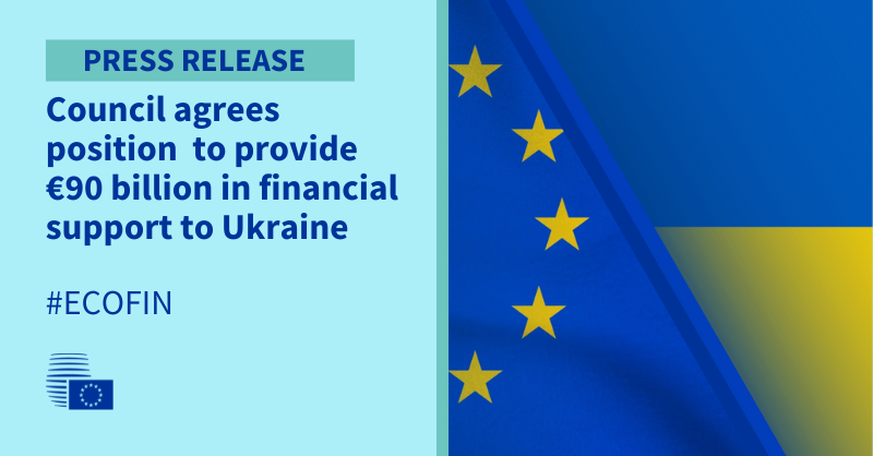 The 🇪🇺 Council agreed its position on legal framework to provide €90 billion in financial support to 🇺🇦 for the years 2026-2027.

Read our press release 👇
link.europa.eu/YxMBDm