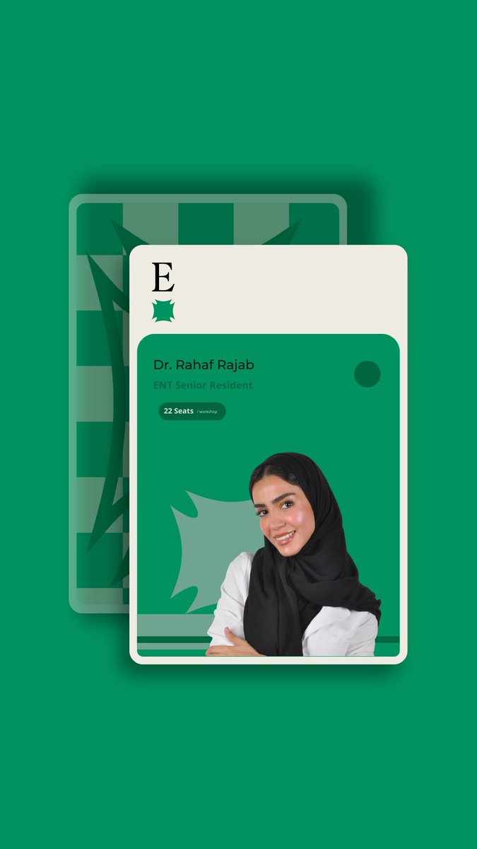 Dr <a href="/RahafRajab/">رهَف رجَب *</a> , the students’ favorite senior ENT resident, joins us!♟