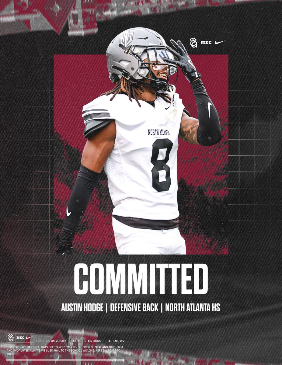 Concord University Football tweet media