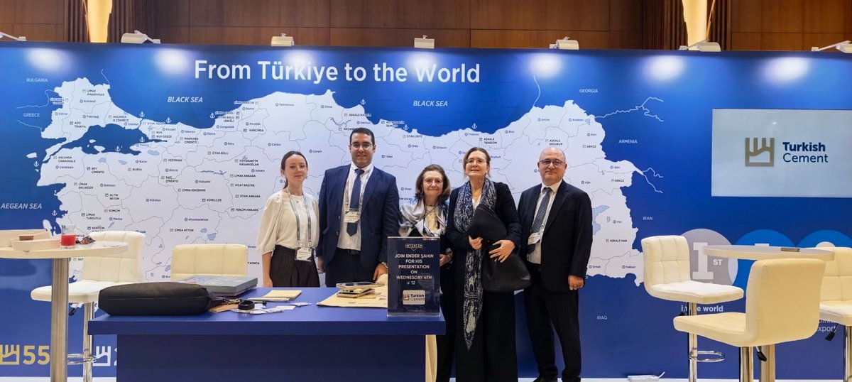 CRCROTA's tweet photo. As CRC Rota team, we have attended the Intercem Conference in Dubai!
It was an exceptional opportunity to engage with industry leaders, reinforce our existing partnerships, and forge new strategic alliances. 
#Intercem #Dubai #cement #portlandcement #concrete #turkishcement https://t.co/O4N7uHANg9