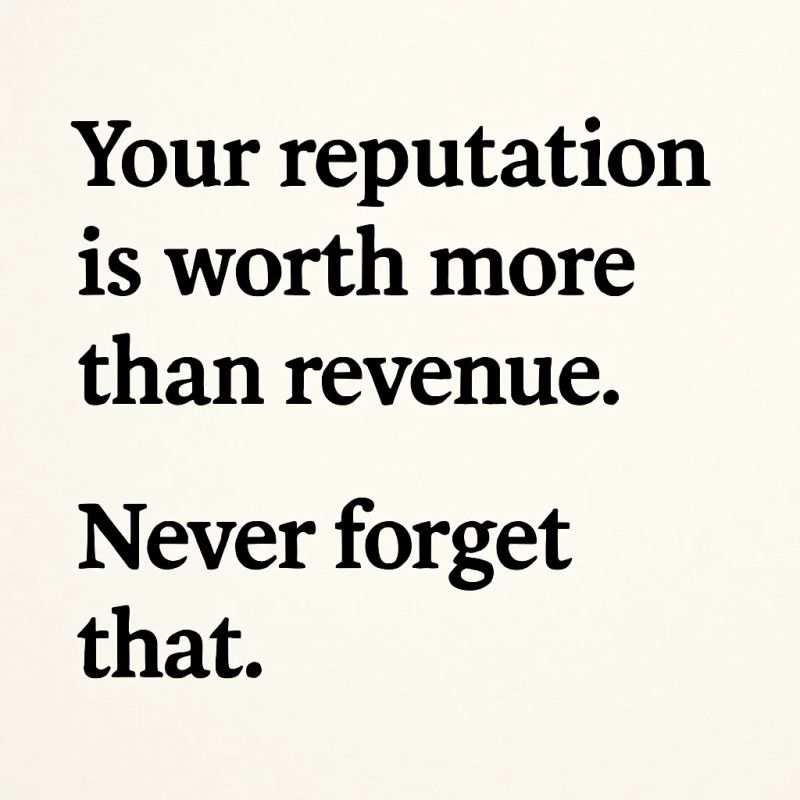 A client hit me with this offer.

"We’ll pay you six figures to remove reviews faster on this one pr