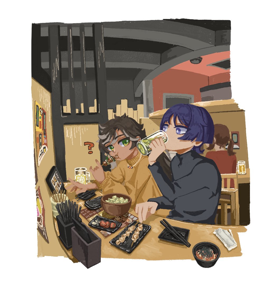 _300318_'s tweet photo. sethoscara modern AU doodle https://t.co/FD78pZylSf