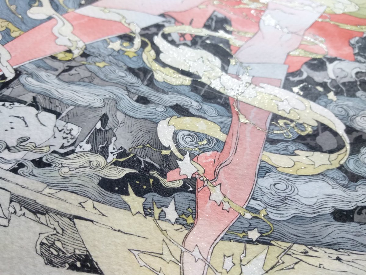 でけた…(´▽｀)ﾉ
キラキラが上手く撮れない…＿|￣|○