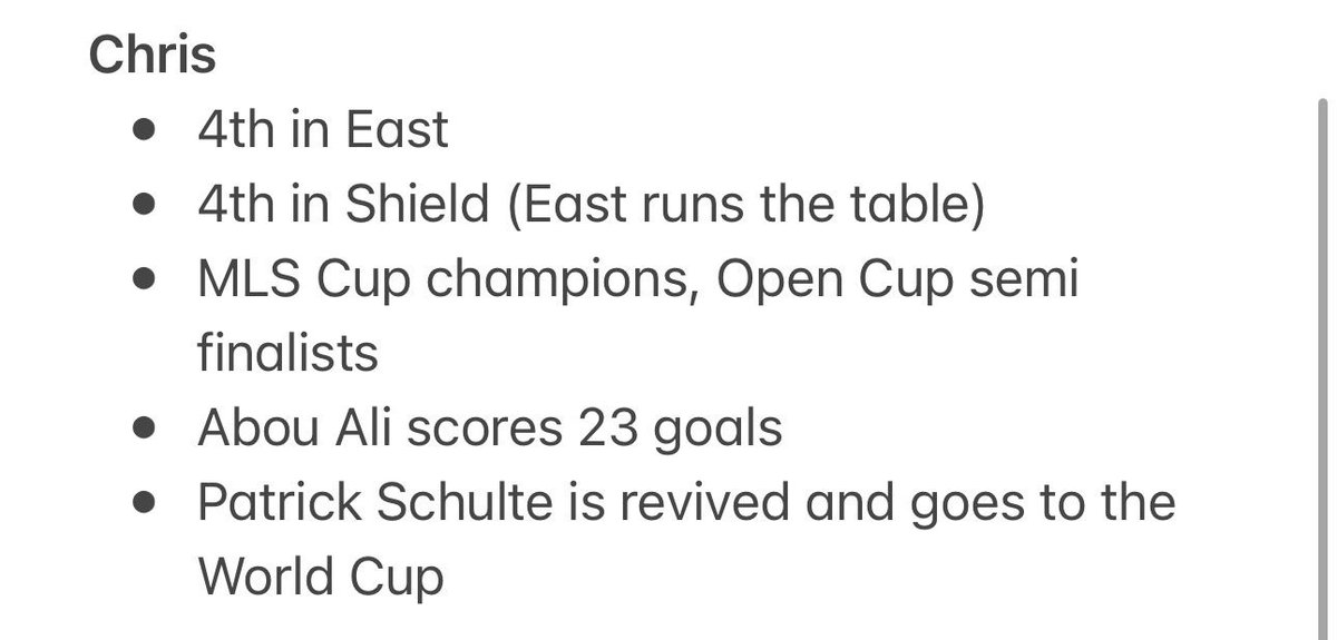 2026 Columbus Crew season predictions. Here's whatever this is. #Crew96