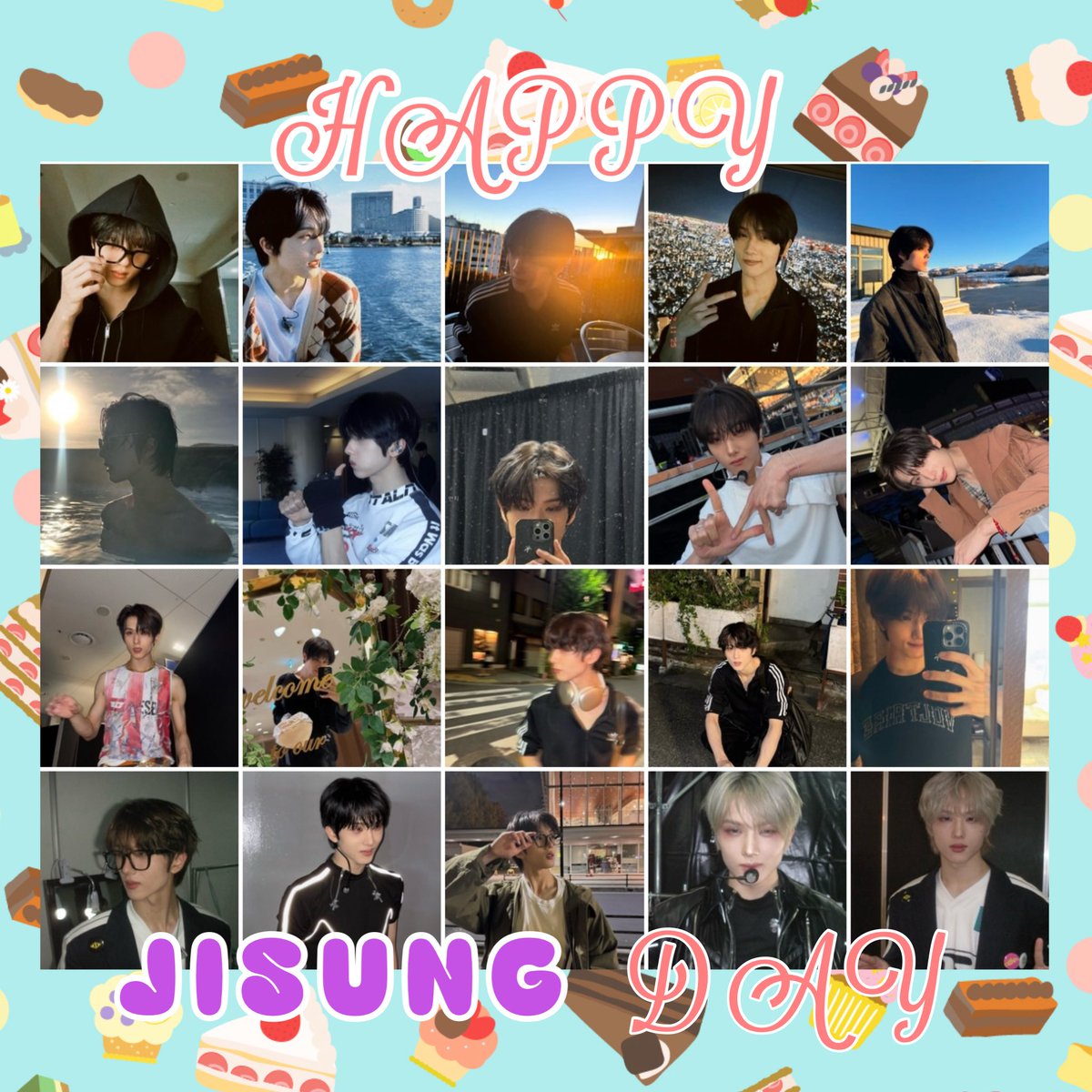 aya_js_nct's tweet photo. ༘₊· ͟͞꒰➳HAPPY JISUNG DAY*ത♡.°
チソンくんお誕生日おめでとう🎂💕
생일 축하해〜🐹💕
素敵な1日.1年になりますように🌟

#헤헤_지성이생일_행복했움_좋겠다
#2things4youJisungDay
#チソンが見る世界が幸せでありますように
#HAPPYJISUNGDAY 
#JISUNG #지성 #チソン https://t.co/OW52q08pb8