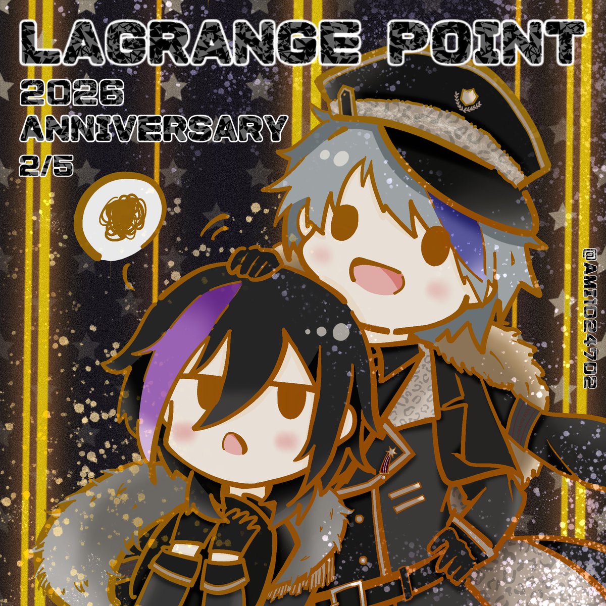 ami1024702's tweet photo. 🌙Happy anniversary☀️
#ラグポ結成記念日
#ラグポ #ピタドル #ピタプロ
#ピタゴラスプロダクション https://t.co/7kVaKB0rVY