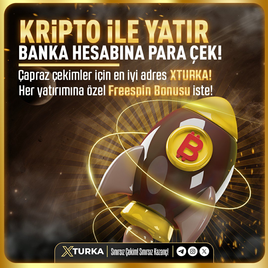 🚀 Kripto ile yatır, banka hesabına çek!

💎 Çapraz çekimlerde güvenilir adres XTURKA

🎁 Her yatırımına özel Freespin Bonusu

⚡️ Hızlı işlemler, sınırsız kazanç!

Xturka Giriş: cutt.ly/Xturkagiris