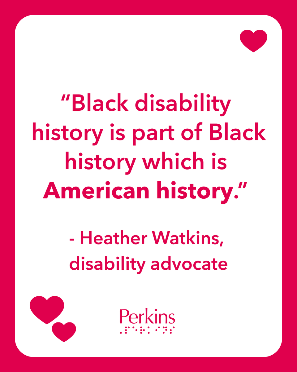 We are all connected. 

Join us in celebrating #BlackHistoryMonth in the #BlindNewWorld.