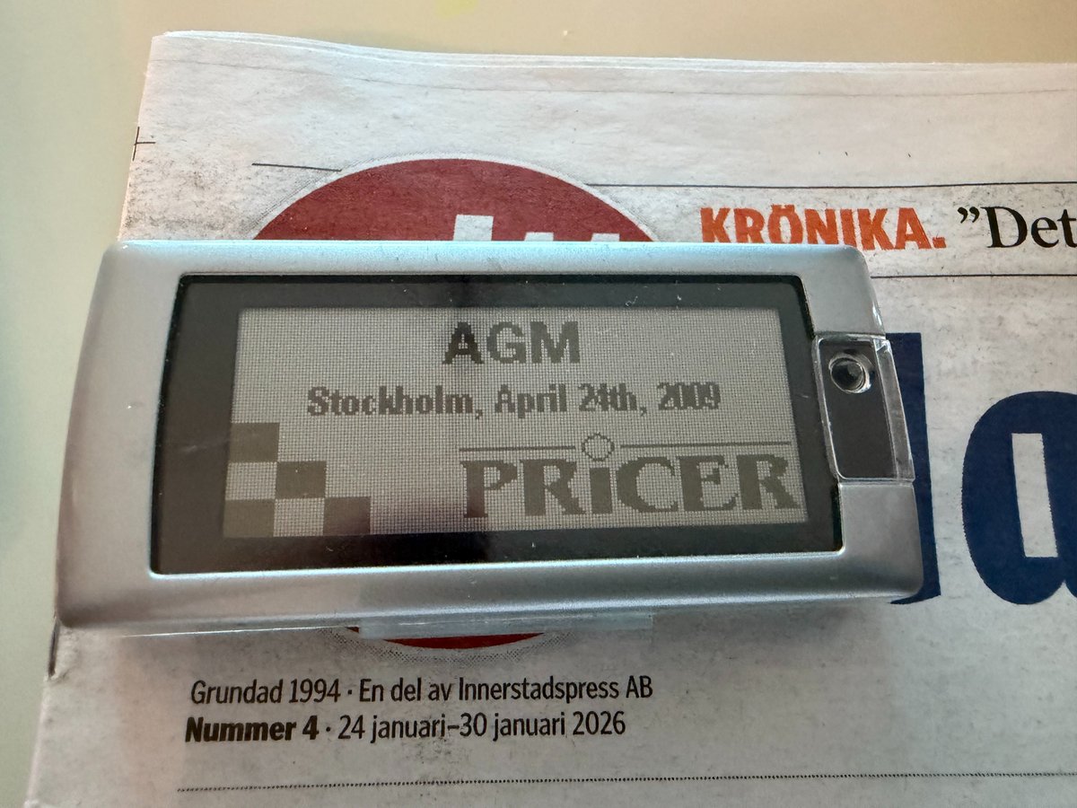 BjrnSthlm's tweet photo. @PricerAB $PricB #PricB #Pricer
Q4 Rapport - 5 Feb 2026
https://t.co/eyIEMH5JX8
https://t.co/1JLnkHkHMp
Ovisst inför morgondagen, men jag antar att det är en ödesdag för många. Framtidsutsikterna är nog så viktiga, både för bolaget, vd/styrelse o ägare. https://t.co/cC5z3Kw0Rk