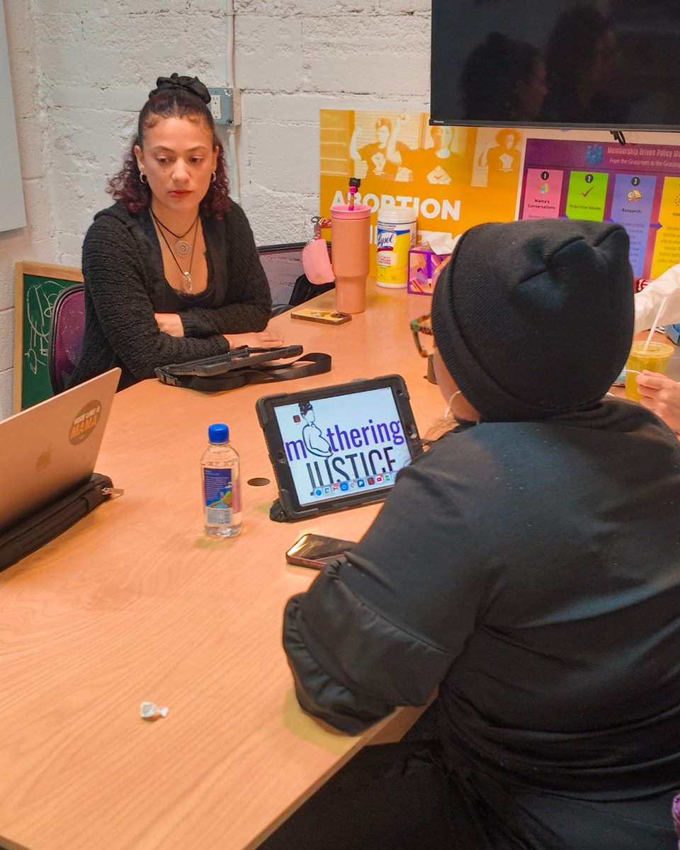 momjustice's tweet photo. This is what the work looks like at Mothering Justice ✨

Our staff spends time in the office building partnerships and planning programs that support mamas and families in our community. The impact starts here, long before it shows up in our communities. 🌱 https://t.co/UI1TyEoKVd