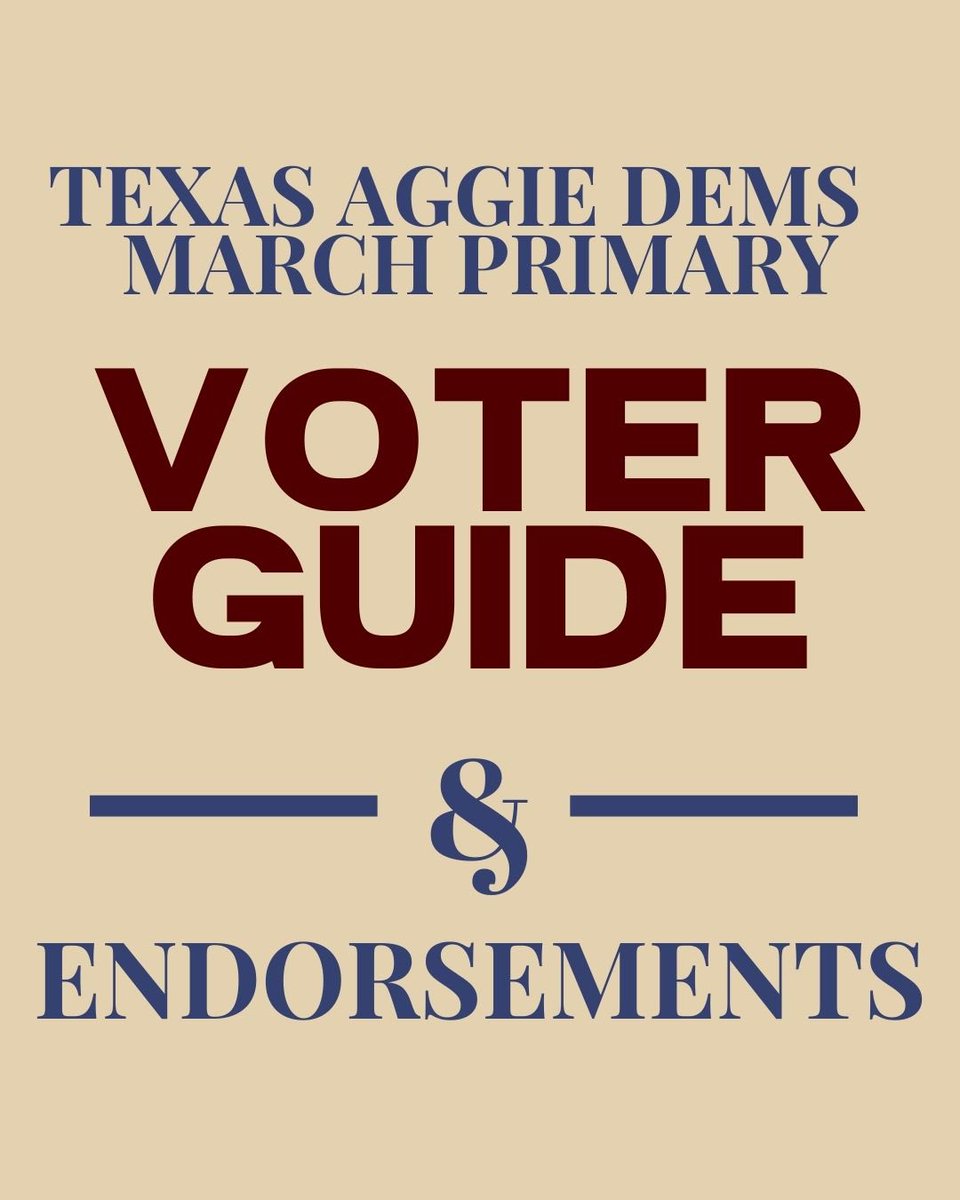 Texas Aggie Democrats tweet media