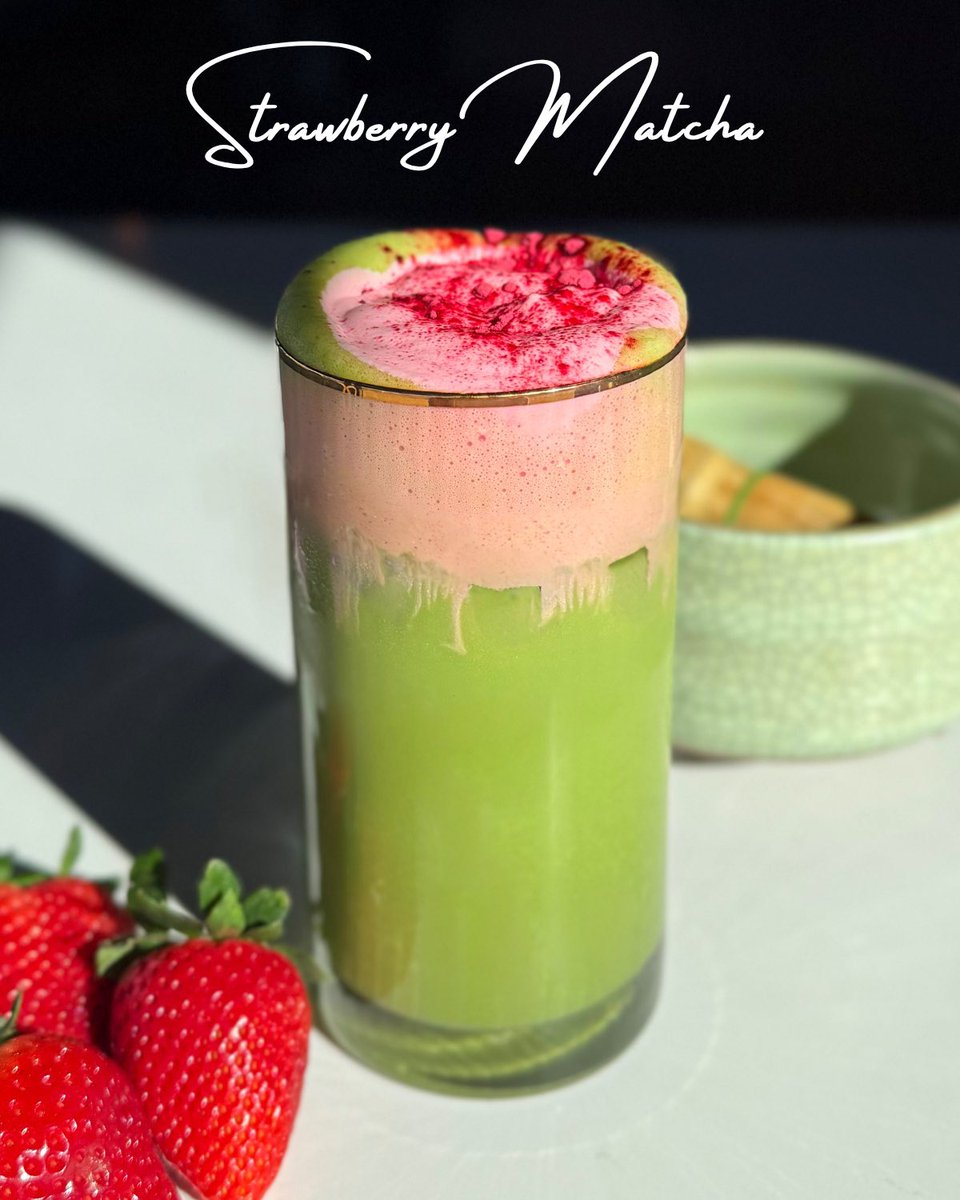 BuddyBrewCoffee's tweet image. LOVE AT FIRST SIP 💖 Five new drinks you’re about to fall for…

🍫 Chocolate Covered Strawberry Latte
🥮 Cinnamon Roll Latte
🍪 Cookie Butter Latte
🍓 Strawberry Matcha
🍵 Cookie Butter Matcha 

Now available at all our cafes through the end of February. 

#coffee #latte #matcha