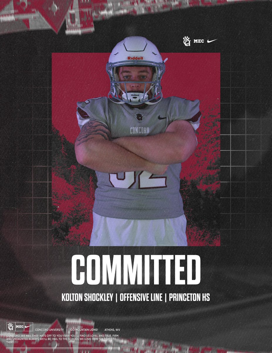 Concord University Football tweet media