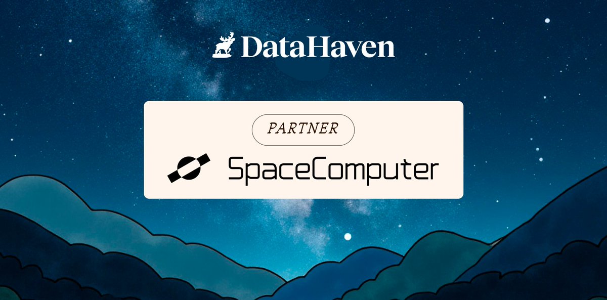 GemisMikh's tweet photo. 🚀 SpaceComputer x DataHaven are taking verifiable infrastructure beyond Earth! Satellite-based compute runs securely in orbit, while DataHaven preserves results and proof on return. Truly next-level trust for critical systems.
@DataHaven_xyz @SpaceComputerIO https://t.co/dmY3XKbwv4