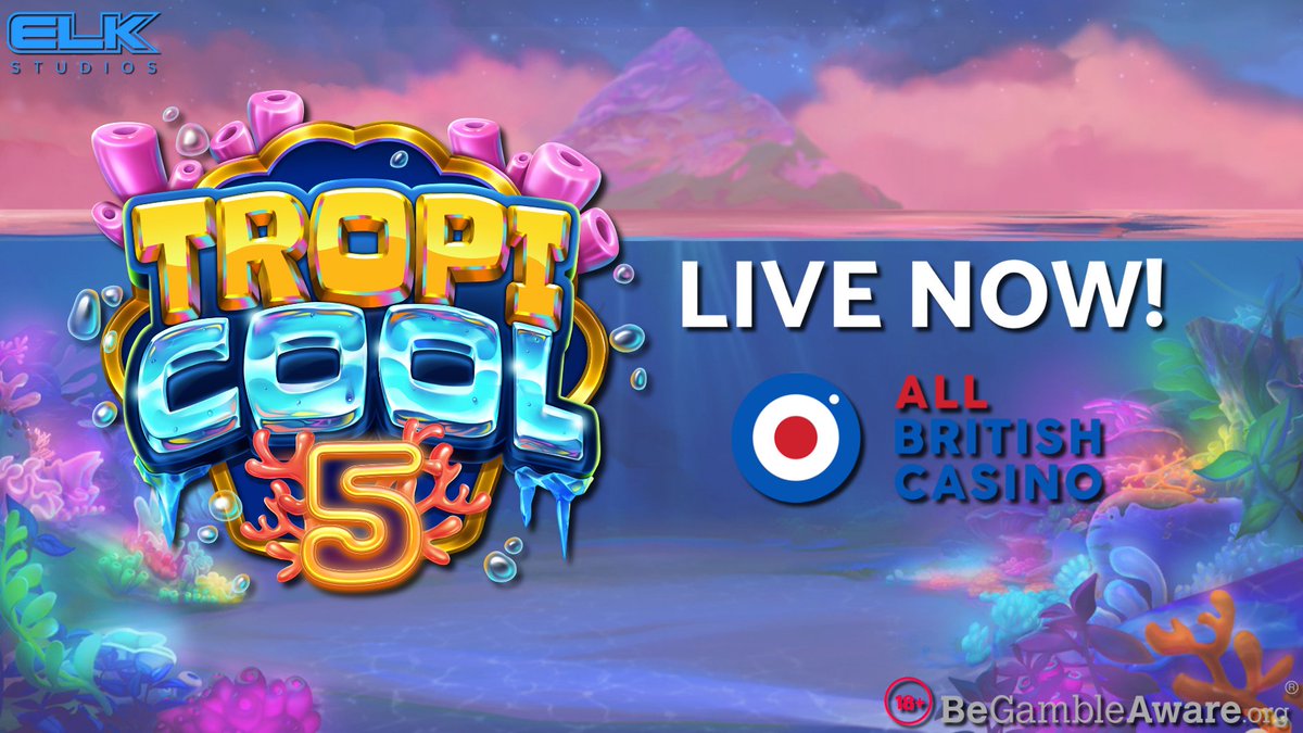 allbritish_'s tweet photo. π΄ Tropicool 5 by ELK Studios is live!
Expect ice cracking beats and tropical liquids. See you on the chilly sand.
π° Available now at All British Casino.
#AllBritishCasino #Tropicool5 #ELKStudios #NewSlot #NewGameRelease
18+ | Gamble responsibly