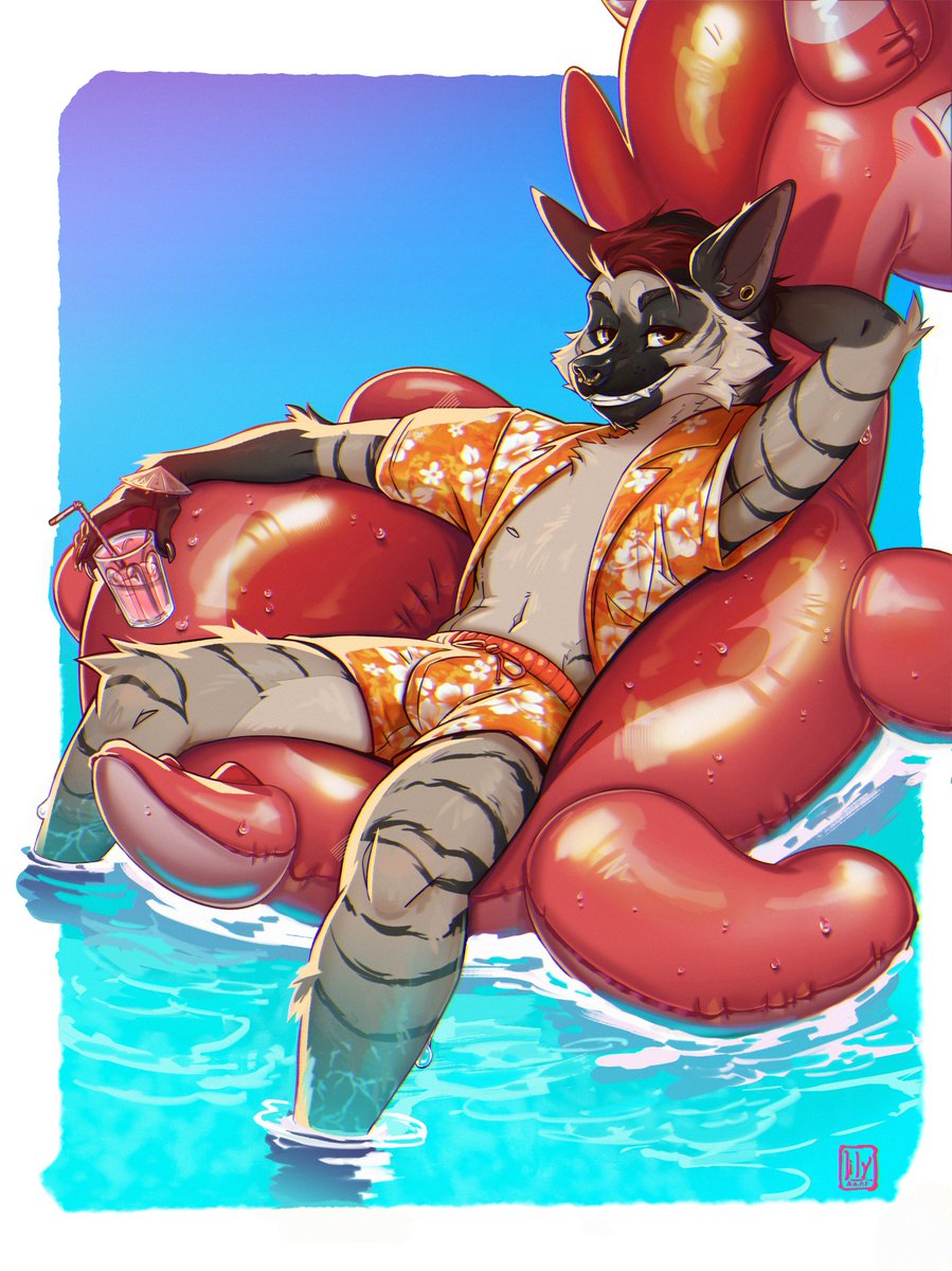 New Pool toy pin up ~