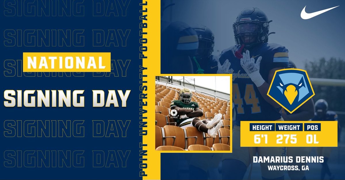 Point University Football tweet media