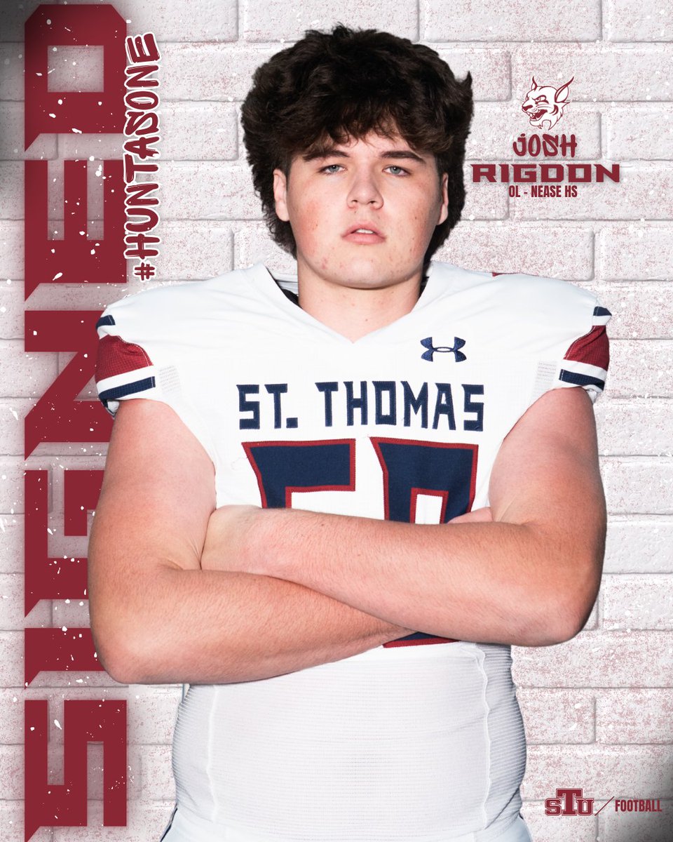 STU_Football's tweet photo. It's Official, @joshrigdon08 is headed to the 305🌴

#STUFootball // #HuntAsOne https://t.co/z8eoCacfix