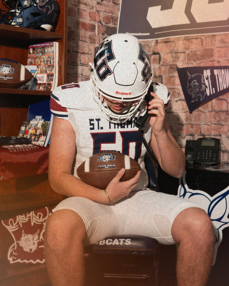 STU_Football's tweet photo. It's Official, @joshrigdon08 is headed to the 305🌴

#STUFootball // #HuntAsOne https://t.co/z8eoCacfix