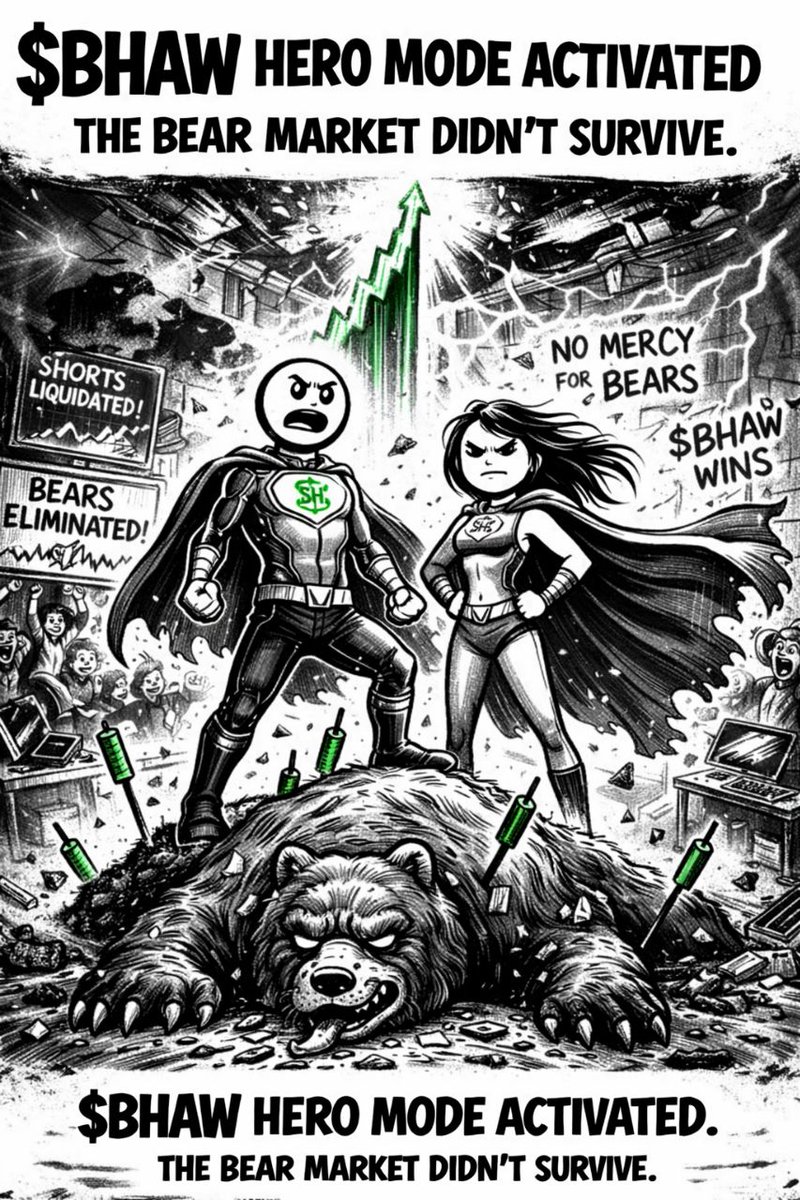 LeoBloxk's tweet image. it's scary as hell. My wife told me not to panic since  we're buying some $BHAW

CeoV734NwtYStv2xmXVFnc2Ja7hTaRAKdQYkf2v6VDym