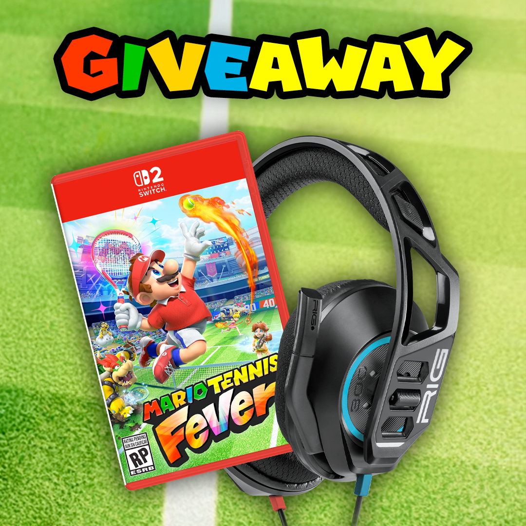 Ace the competition with our exclusive Mario Tennis Fever giveaway. 

To win a copy of Mario Tennis Fever + RIG 300 PRO HN headset:

🔘 follow RIG Gaming 
❤️ like this post 
🔁 share this post 
🎾 comment your favorite character on the Mario Tennis roster

Check our other socials