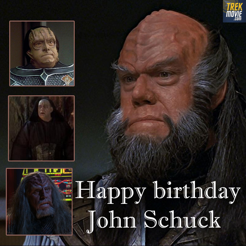 Happy birthday to John Schuck, the Klingon Ambassador in Star Trek IV: The Voyage Home &amp; Star Trek VI: The Undiscovered Country, Parn in Deep Space Nine's "The Maquis, Part II," a chorus member on Voyager ("Muse"), and Antaak on Enterprise ("Affliction," "Divergence").

#StarTrek