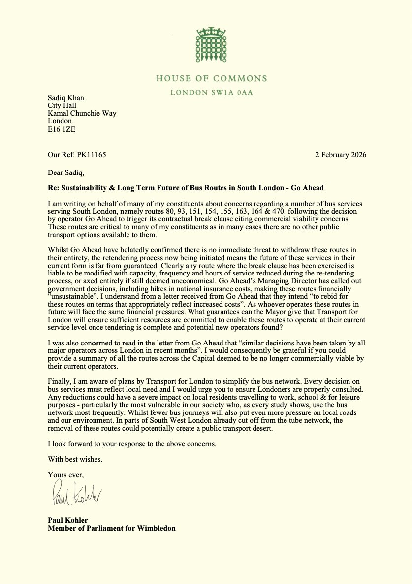 Paul Kohler🔶MP for Wimbledon tweet media