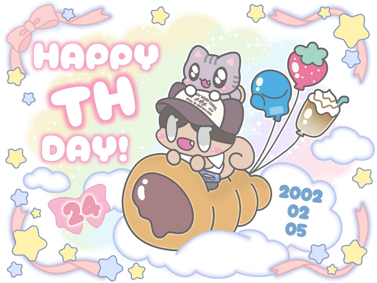 🎉てひょんちゃん(ง˄·͈༝·͈˄)วハッピーバースデー🎉

ETERNAL YOUTH WITH TAEHYUN 
#テヒョンはMOAの揺るがない星の光
#ForeverWithYouTH
#텬냥이생일_모아가_축하한다고냥