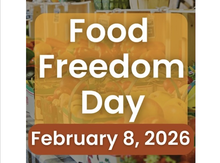 growernews's tweet photo. Food Freedom Day is February 8 – that’s when the average Canadian household has earned enough income to cover the annual grocery bill. The Canadian Federation of Agriculture calculates that Canadians spent 10.8% of disposable income on food in 2025 
https://t.co/LhHkGB0OBr https://t.co/yjkogeLJXD
