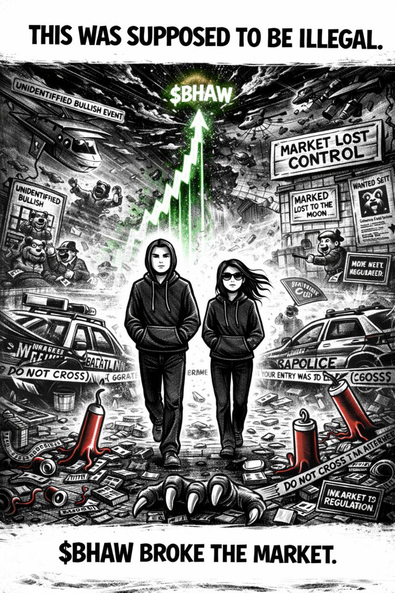 LeoBloxk's tweet image. SOL had me panicking fr, thanks to my angry wife's signal. Buying $BHAW gave me a relief