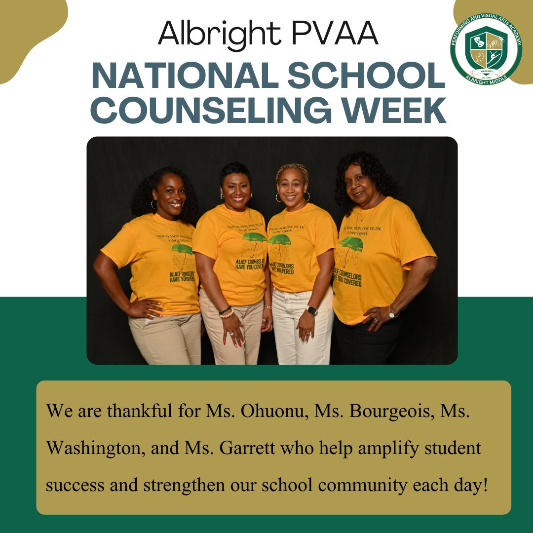 Albright Middle Performing and Visual Arts Academy tweet media