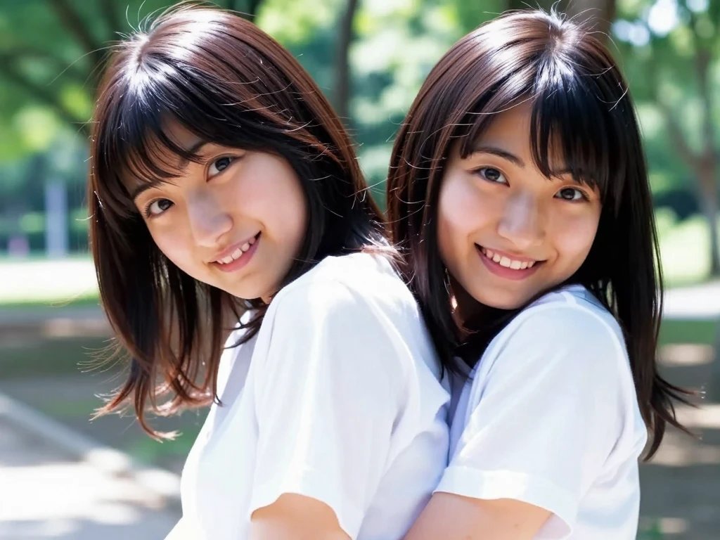 これは、「自分の好きだったクラスメートは双子だったんじゃないのか」という妄想に基づいたフェイクです。こんなことばっかり考えてきた。あと、細部に渡ってくっきり画像というのはあまり好きじゃないんで、こんな感じのを求めてきたものにたどり着いた気がします。