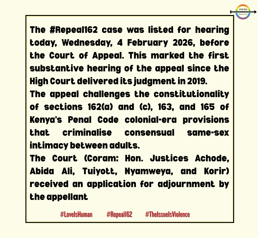 Initiative For Equality & Non Discrimination-INEND tweet media