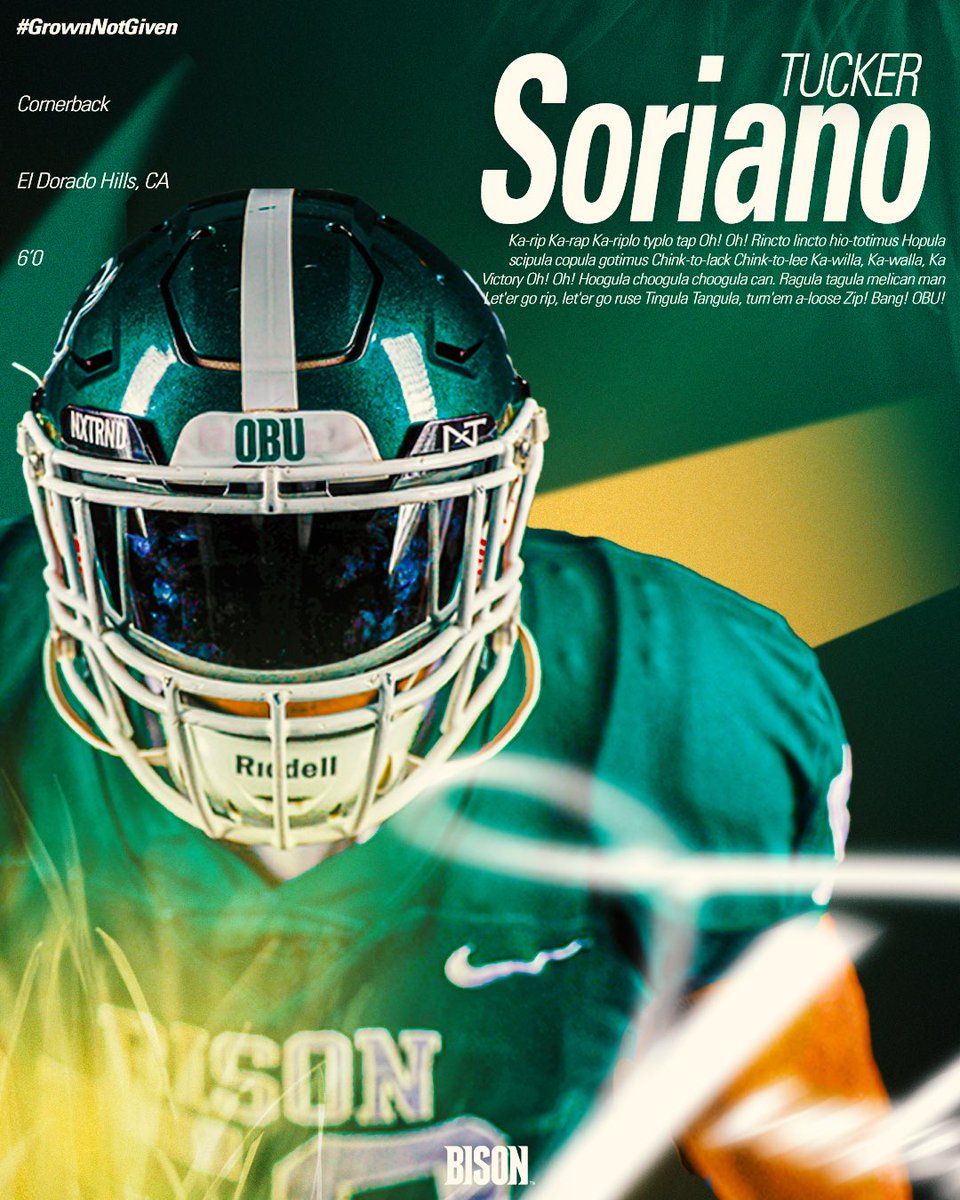 OBU Football tweet media