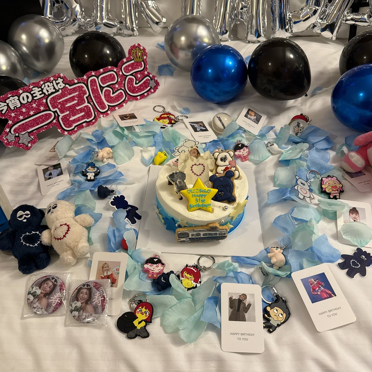 にこちゃん生まれた！👶🏻 30歳のにこちゃん！沢山の幸せと笑顔と