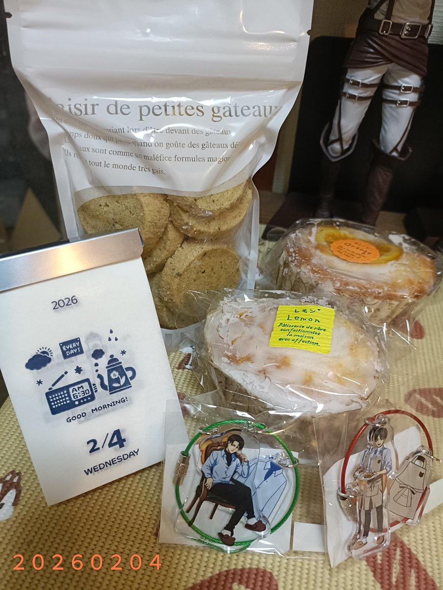 今日の1枚 20260204 美味しさが保証されてるクッキー 明日（今日）の